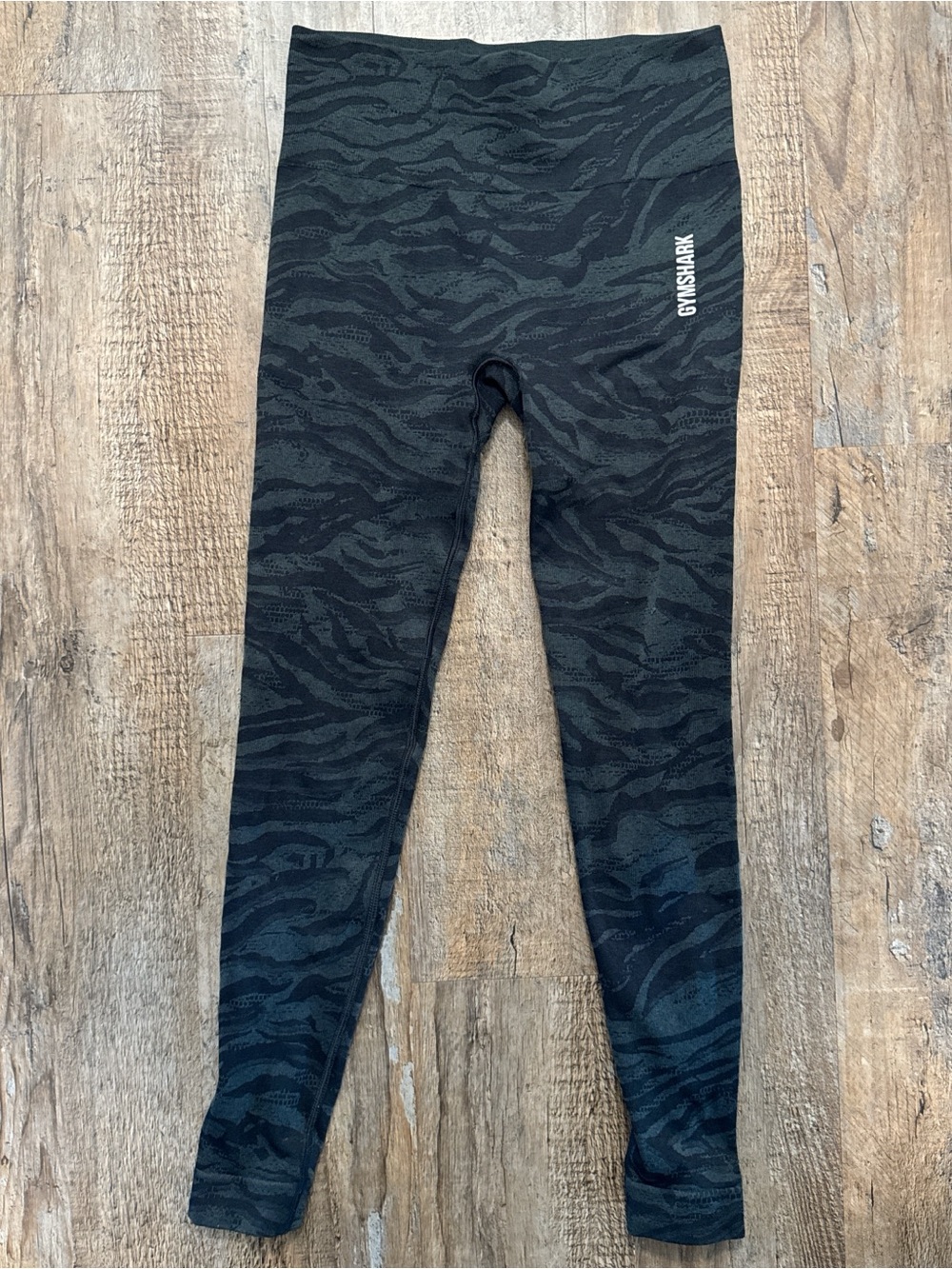 Gymshark' Black Camo High-Waist Leggings